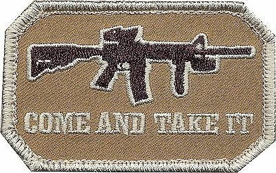 None Patches Brown Military Come & Take It Patch W/ Hook Back 3 None Patches Brown Military Come & Take It Patch W/ Hook Back