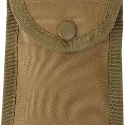 None Coyote Brown MOLLE Compatible Compass Pouch Pouches