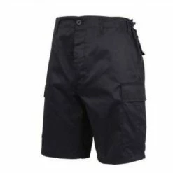 Rothco Black - Military Combat Zipper Fly BDU Shorts