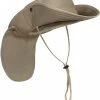 Army Navy Store Headwear Khaki - Adjustable Boonie Hat With Neck Cover 2 Army Navy Store Headwear Khaki - Adjustable Boonie Hat With Neck Cover