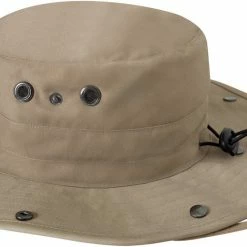 Army Navy Store Headwear Khaki - Adjustable Boonie Hat With Neck Cover