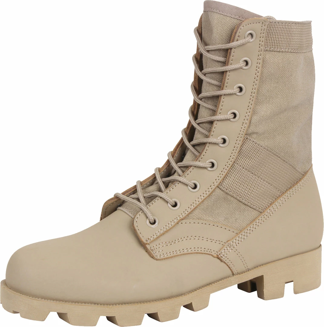 Army Navy Store Desert Tan - Military Jungle Boots 3 Army Navy Store Desert Tan - Military Jungle Boots