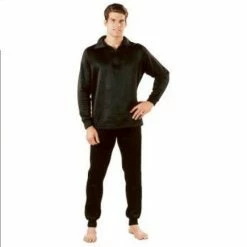 Rothco Black - ECWCS GI Underwear Elastic Waist Pants