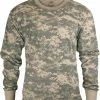 Rothco ACU Digital Camouflage - Military Long Sleeve T-Shirt