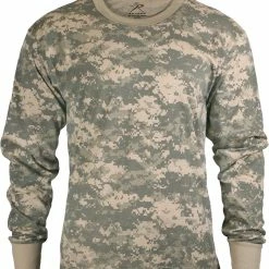 Rothco ACU Digital Camouflage - Military Long Sleeve T-Shirt