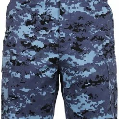 Army Navy Store Sky Blue Digital Camo BDU Shorts