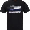 Army Navy Store Black - Kids Thin Blue Line US Flag T-Shirt 2 Army Navy Store Black - Kids Thin Blue Line US Flag T-Shirt