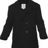 Army Navy Store Black - US Navy Type Pea Coat