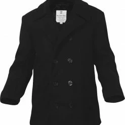 Army Navy Store Black - US Navy Type Pea Coat