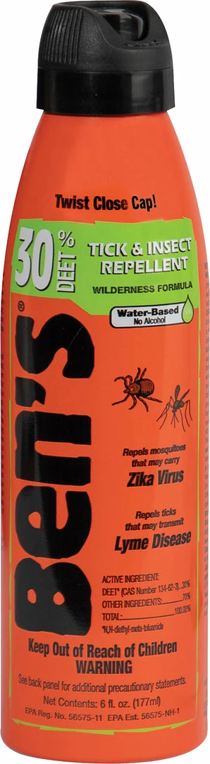 Army Navy Store Ben's 30 Tick & Insect Repellent 6 Oz. Eco-Spray 3 Army Navy Store Ben's 30 Tick & Insect Repellent 6 Oz. Eco-Spray