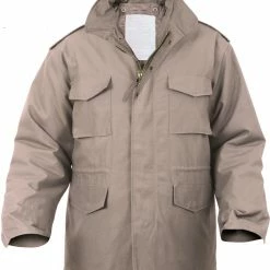 Army Navy Store Khaki - Water Repellent M-65 Field Jacket