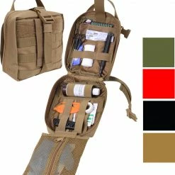 Army Navy Store Camping / Survival Gear Tactical Breakaway Pouch MOLLE Emergency Kit MOLLE Case With First Aid Supplies