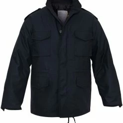 Army Navy Store Midnight Navy Blue - Water Repellent M-65 Field Jacket Jackets / Coats