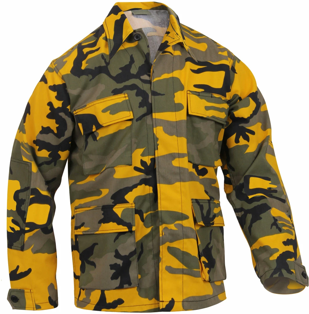 Rothco Yellow Camouflage - Military BDU Shirt 3 Rothco Yellow Camouflage - Military BDU Shirt