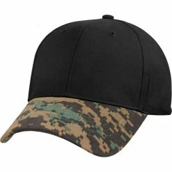 Rothco Woodland Digital Camouflage - Two-Tone Low Profile Cap