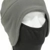 Rothco Foliage Green Black - Convertible Fleece Cap With Face Mask
