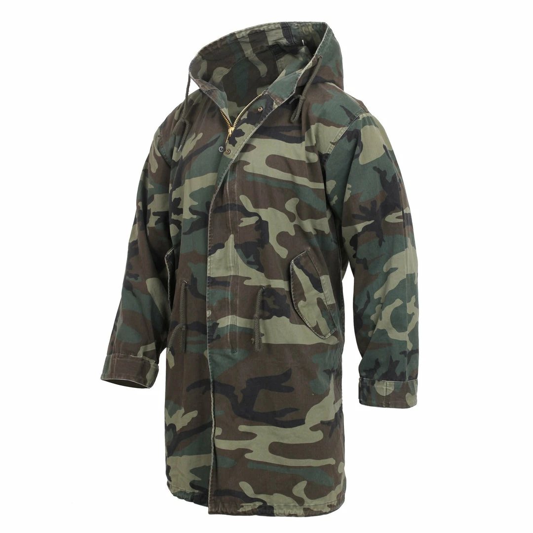 Rothco Woodland Camouflage - Army M-51 Fishtail Parka 3 Rothco Woodland Camouflage - Army M-51 Fishtail Parka