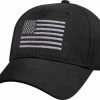 Army Navy Store Black/Silver - U.S. Flag Low Profile Cap