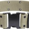 Rothco Khaki - Marine Corps Style Quick Release Pistol Belt