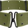 Rothco Olive Drab - Army Style Pistol Belt With Metal Buckle (Nylon)