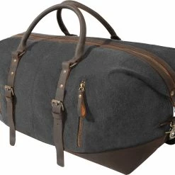 Army Navy Store Charcoal Grey - Extended Weekender Bag Bags