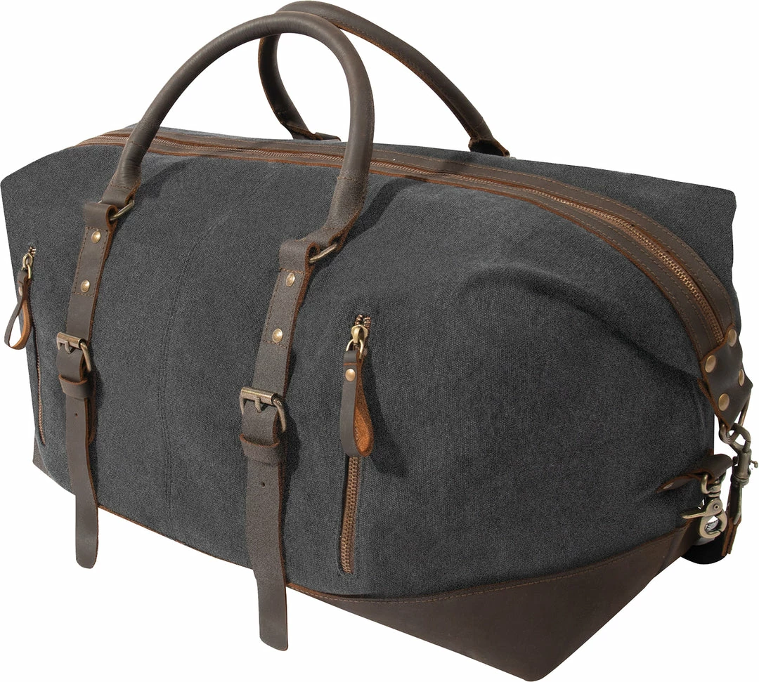 Army Navy Store Charcoal Grey - Extended Weekender Bag Bags 3 Army Navy Store Charcoal Grey - Extended Weekender Bag Bags