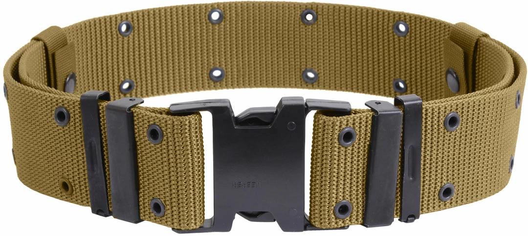 Rothco Coyote Brown - Marine Corps Style Quick Release Pistol Belt 3 Rothco Coyote Brown - Marine Corps Style Quick Release Pistol Belt