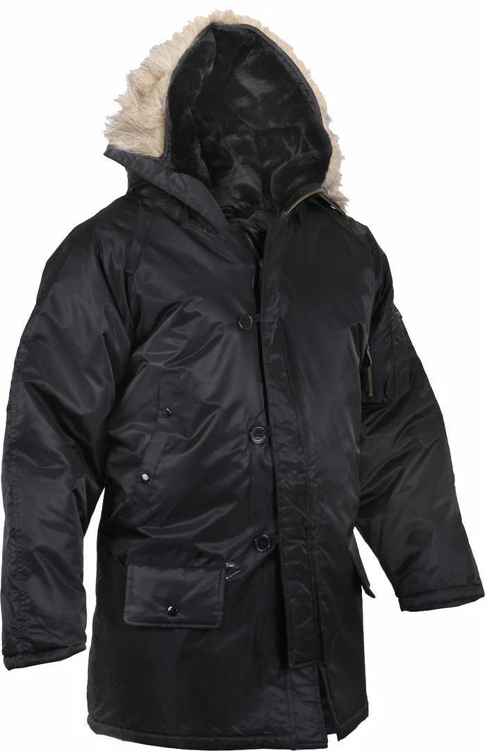 Army Navy Store Black - N-3B Snorkel Parka 4 Army Navy Store Black - N-3B Snorkel Parka