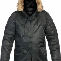 Army Navy Store Sales Store 28 Army Navy Store Black - N-3B Snorkel Parka