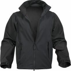 Rothco Jackets / Coats Black - Tactical Soft Shell Public Safety Uniform Jacket