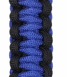 Rothco Paracord / Rope / Rappelling Gear Thin Blue Line Paracord Keychain With Carabiner
