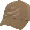 Army Navy Store Headwear Coyote Brown - U.S. Flag Low Profile Cap