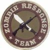 None Brown Zombie Response Team Patch W/ Hook Back Patches 1 None Brown Zombie Response Team Patch W/ Hook Back Patches