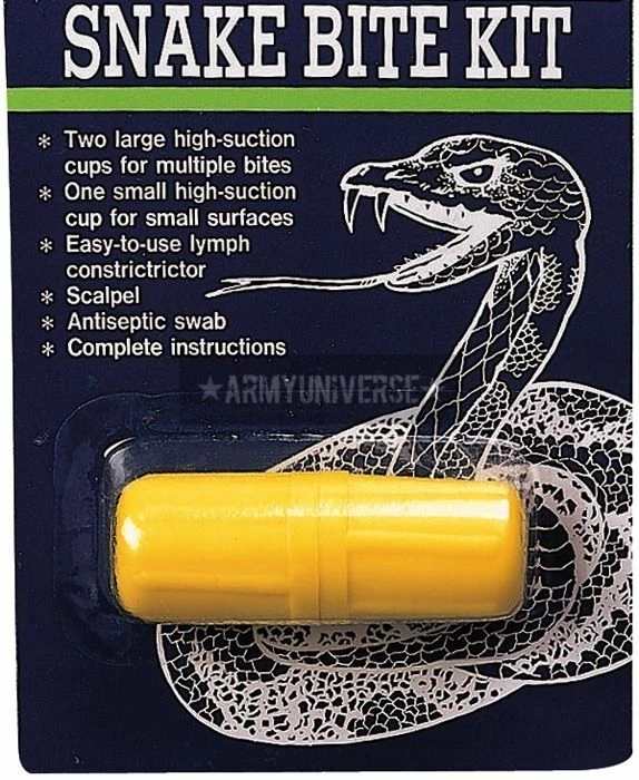 None Tactical Medical Snake First Aid Bite Treatment Kit Camping / Survival Gear 3 None Tactical Medical Snake First Aid Bite Treatment Kit Camping / Survival Gear