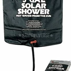 None Sistema Doccia Calda Solare Per Campeggio Nera 19 Litri