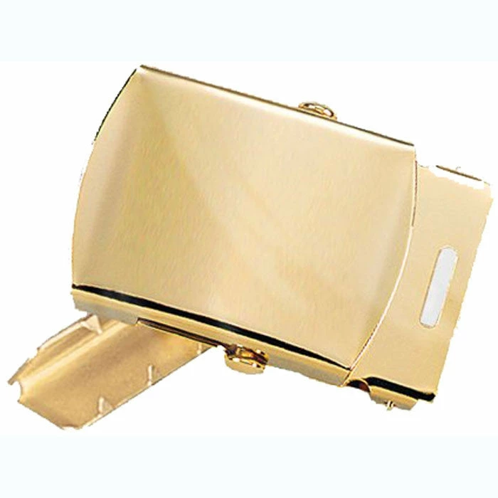 Rothco Belts / Suspenders Gold - Brass Military Web Belt Buckle & Tip 3 Rothco Belts / Suspenders Gold - Brass Military Web Belt Buckle & Tip