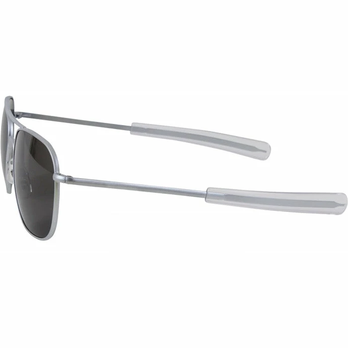 Army Navy Store American Optics Matte Silver - Genuine GI 57mm Air Force Pilots Sunglasses With Case - USA Made Sunglasses / Goggles / Optics 4 Army Navy Store American Optics Matte Silver - Genuine GI 57mm Air Force Pilots Sunglasses With Case - USA Made Sunglasses / Goggles / Optics