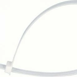 Rothco White - Disposable Single Loop Handcuff Restraints - 10 Pack