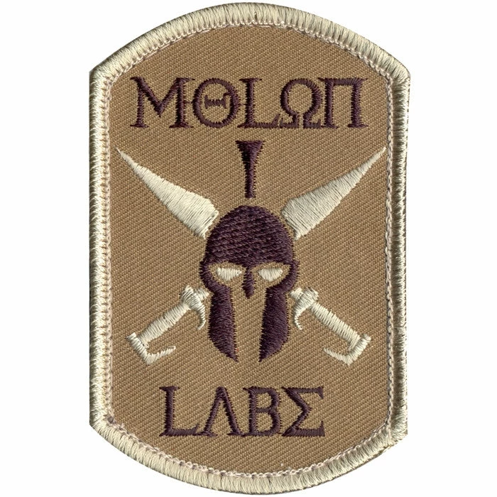 Rothco Patches MOLON LABE Patch With Hook Back 3 Rothco Patches MOLON LABE Patch With Hook Back