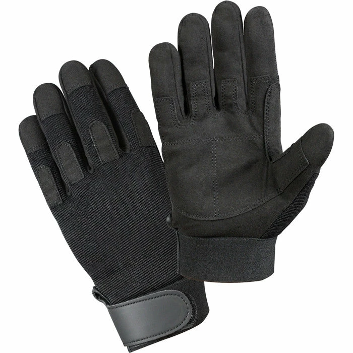 Rothco Black - Lightweight All Purpose Tactical Duty Gloves 3 Rothco Black - Lightweight All Purpose Tactical Duty Gloves