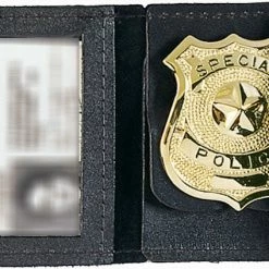 Rothco Black - Law Enforcement ID And Badge Holder - Leather Law Enforcement Gear