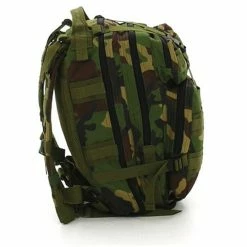 Army Navy Store Woodland Camouflage - Military MOLLE Compatible Medium Transport Pack