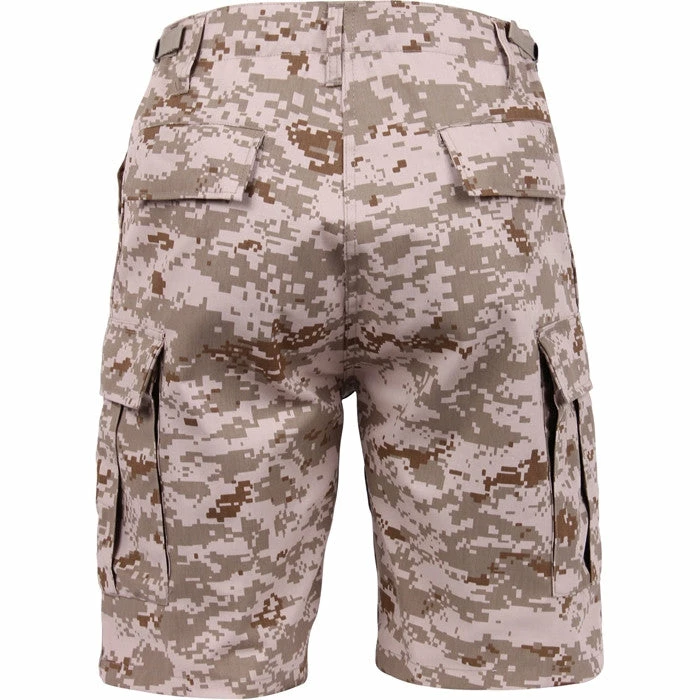 Rothco Digital Desert Camouflage - Military Cargo BDU Shorts - Polyester Cotton Twill 6 Rothco Digital Desert Camouflage - Military Cargo BDU Shorts - Polyester Cotton Twill
