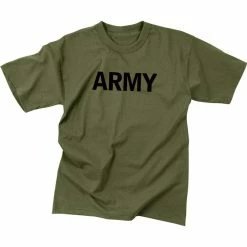 Rothco Shirts Olive Drab - ARMY Physical Training T-Shirt