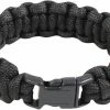 Rothco Paracord / Rope / Rappelling Gear Black - Cobra Weave Paracord Bracelet