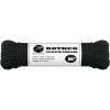 Rothco Black - Polyester 550 LB Tested 100 Feet Paracord Rope