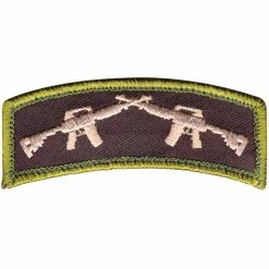 Rothco Crossed Rifle Patch With Hook Back Patches