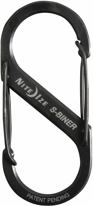 Rothco Black - Nite-Ize S-Biner #3 25LB 3 Rothco Black - Nite-Ize S-Biner #3 25LB