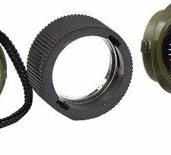 Army Navy Store Law Enforcement Gear Olive Drab - Military 6-in-1 Tactical Survival Whistle Kit With Led Light