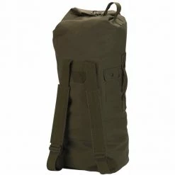 Rothco Bags Olive Drab - Military GI Style Double Strap Duffle Bag 22 In. X 38 In. - Cotton Canvas